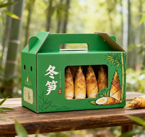 重慶黔江冬筍竹筍山珍包裝盒